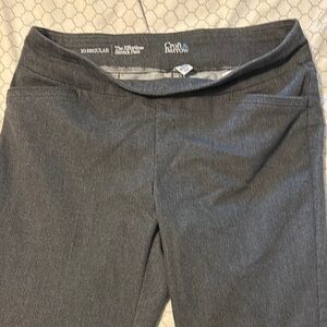 Gray Croft & Barrow Stretch Pants